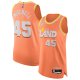 Men's Unisex Cleveland Cavaliers #45 Donovan Mitchell Nike Orange 2025/26 Authentic City Edition Jersey