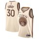 Men's Unisex Golden State Warriors #30 Stephen Curry Nike Tan 2025/26 Swingman City Edition Jersey